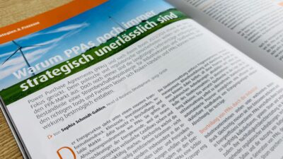 Der Artikel wurde für das aktuelle emw-Magazin von energate geschrieben.